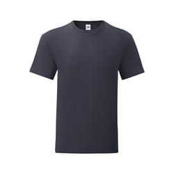 Fruit Of The Loom - T-shirt manches courtes ICONIC - Homme (Bleu marine foncé)