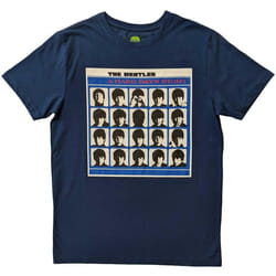 The Beatles - T-shirt A HARD DAY´S NIGHT - Adulte (Denim)