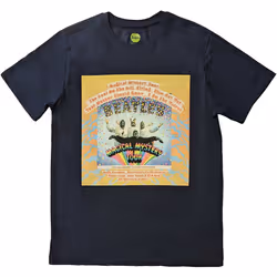 The Beatles - T-shirt MAGICAL MYSTERY TOUR - Adulte (Bleu marine)