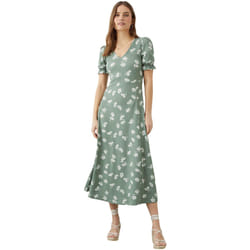 Dorothy Perkins - Robe mi-longue - Femme (Kaki)