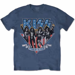 Kiss - T-shirt AMERICANA - Adulte (Denim)