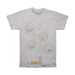The Beatles - T-shirt - Adulte (Gris chiné)
