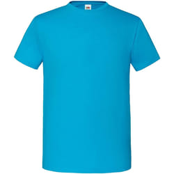 Fruit of the Loom - T-shirt ICONIC - Homme (Azur)