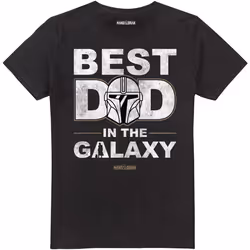 Star Wars - T-shirt BEST DAD IN THE GALAXY - Homme (Noir)