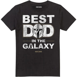 Star Wars - T-shirt BEST DAD IN THE GALAXY - Homme (Noir)