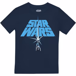 Star Wars - T-shirt - Enfant (Bleu marine)