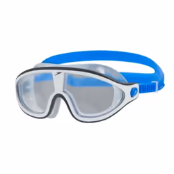 Speedo - Lunettes de natation BIOFUSE RIFT - Taille unique (Bleu / Blanc / Transparent)