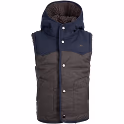 Trespass - Veste sans manches OBTAIN - Enfant (Gris foncé Chiné)