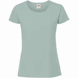 Fruit Of The Loom -T-Shirt - Femmes (Vert de gris)