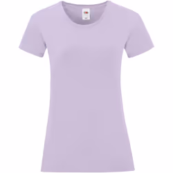 Fruit of the Loom - T-shirt ICONIC - Femme (Lavande clair)
