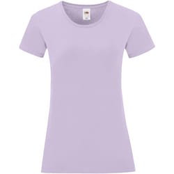 Fruit of the Loom - T-shirt ICONIC - Femme (Lavande clair)