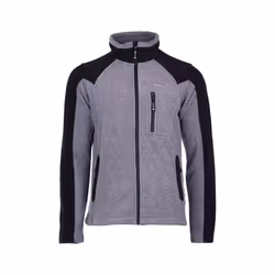 Hi-Tec - Veste polaire MONAR - Homme (Gris chiné / Noir)
