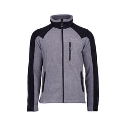 Hi-Tec - Veste polaire MONAR - Homme (Gris chiné / Noir)
