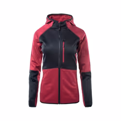 Hi-Tec - Veste à capuche CAMILA - Femme (Rouge betterave / Anthracite)
