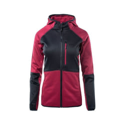 Hi-Tec - Veste à capuche CAMILA - Femme (Rouge betterave / Anthracite)