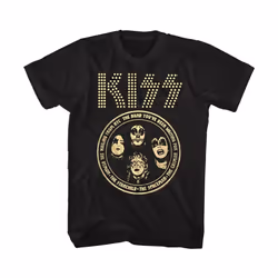 Kiss - T-shirt - Adulte (Noir)