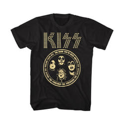 Kiss - T-shirt - Adulte (Noir)
