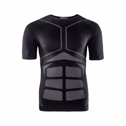 Hi-Tec - T-shirt BERZA - Homme (Noir / Gris)