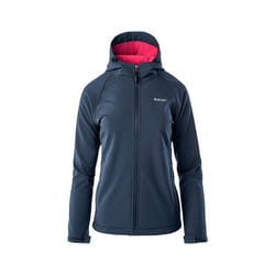 Hi-Tec - Veste softshell NETI - Femme (Bleu nuit / Sangria)