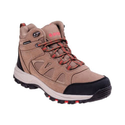 Hi-Tec - Chaussures LAMITE - Femme (Blanc cassé / Sable / Rouge pastèque)
