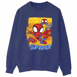 Marvel - Sweat SPIDEY AND HIS AMAZING FRIENDS - Homme (Bleu marine)