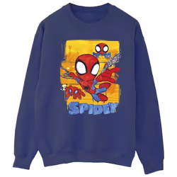 Marvel - Sweat SPIDEY AND HIS AMAZING FRIENDS - Homme (Bleu marine)