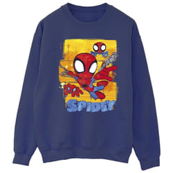 Marvel - Sweat SPIDEY AND HIS AMAZING FRIENDS - Homme (Bleu marine)