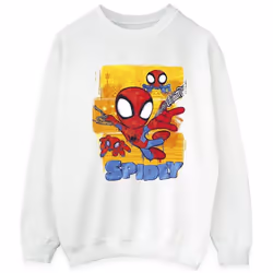 Marvel - Sweat SPIDEY AND HIS AMAZING FRIENDS - Homme (Blanc)
