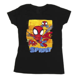Marvel - T-shirt SPIDEY AND HIS AMAZING FRIENDS - Femme (Noir)