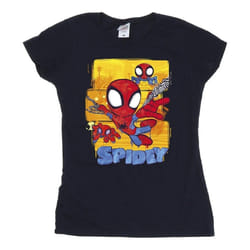 Marvel - T-shirt SPIDEY AND HIS AMAZING FRIENDS - Femme (Bleu marine)