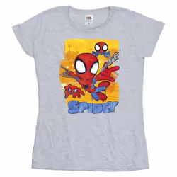 Marvel - T-shirt SPIDEY AND HIS AMAZING FRIENDS - Femme (Gris chiné)