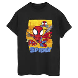 Marvel - T-shirt SPIDEY AND HIS AMAZING FRIENDS - Femme (Noir)