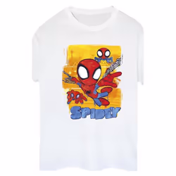 Marvel - T-shirt SPIDEY AND HIS AMAZING FRIENDS - Femme (Blanc)