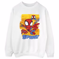 Marvel - Sweat SPIDEY AND HIS AMAZING FRIENDS - Femme (Blanc)