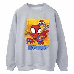 Marvel - Sweat SPIDEY AND HIS AMAZING FRIENDS - Femme (Gris chiné)