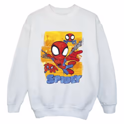 Marvel - Sweat SPIDEY AND HIS AMAZING FRIENDS - Garçon (Blanc)