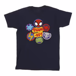 Marvel - T-shirt SPIDEY AND HIS AMAZING FRIENDS UP - Homme (Bleu marine)