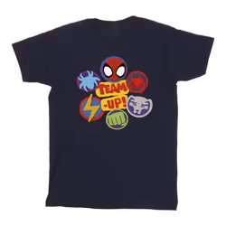 Marvel - T-shirt SPIDEY AND HIS AMAZING FRIENDS UP - Homme (Bleu marine)