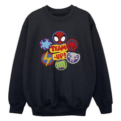 Marvel - Sweat SPIDEY AND HIS AMAZING FRIENDS UP - Garçon (Noir)