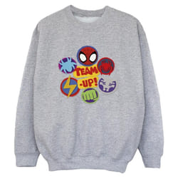 Marvel - Sweat SPIDEY AND HIS AMAZING FRIENDS UP - Garçon (Gris chiné)