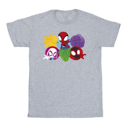 Marvel - T-shirt SPIDEY AND HIS AMAZING FRIENDS - Homme (Gris chiné)
