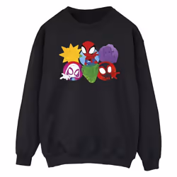 Marvel - Sweat SPIDEY AND HIS AMAZING FRIENDS - Homme (Noir)