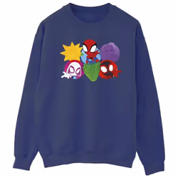 Marvel - Sweat SPIDEY AND HIS AMAZING FRIENDS - Homme (Bleu marine)