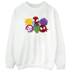 Marvel - Sweat SPIDEY AND HIS AMAZING FRIENDS - Homme (Blanc)