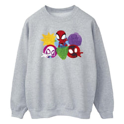 Marvel - Sweat SPIDEY AND HIS AMAZING FRIENDS - Homme (Gris chiné)