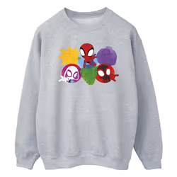 Marvel - Sweat SPIDEY AND HIS AMAZING FRIENDS - Homme (Gris chiné)