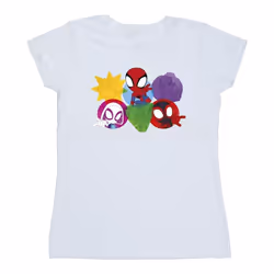 Marvel - T-shirt SPIDEY AND HIS AMAZING FRIENDS - Femme (Blanc)