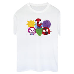 Marvel - T-shirt SPIDEY AND HIS AMAZING FRIENDS - Femme (Blanc)