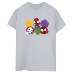 Marvel - T-shirt SPIDEY AND HIS AMAZING FRIENDS - Femme (Gris chiné)