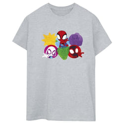 Marvel - T-shirt SPIDEY AND HIS AMAZING FRIENDS - Femme (Gris chiné)